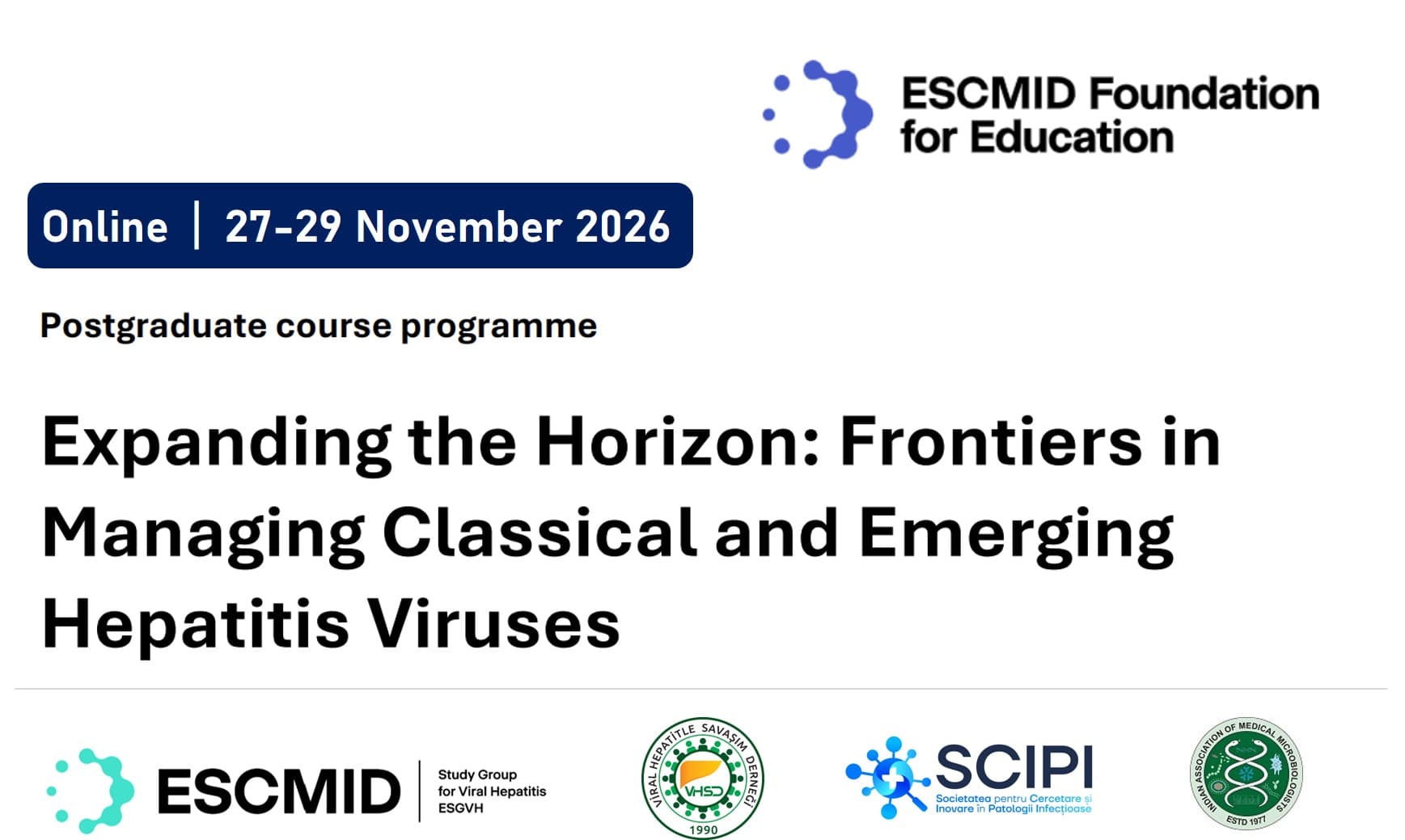 Curs ESCMID de educație postuniversitară